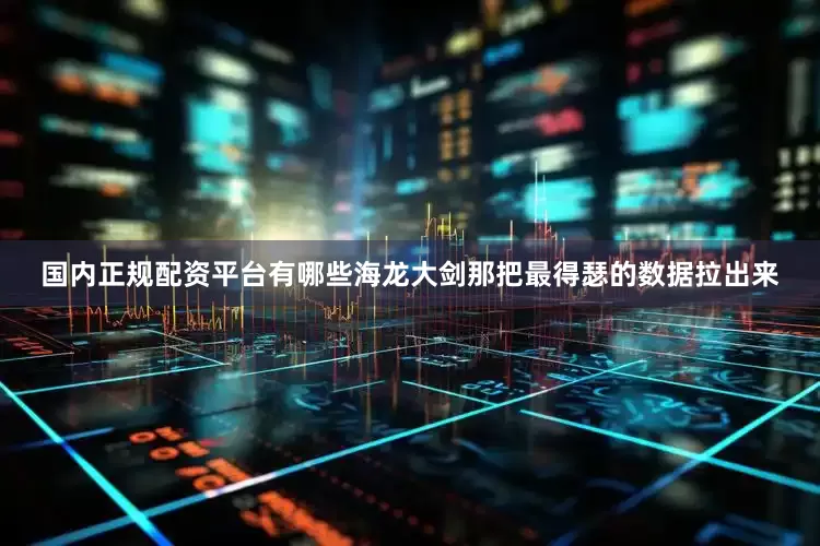国内正规配资平台有哪些海龙大剑那把最得瑟的数据拉出来